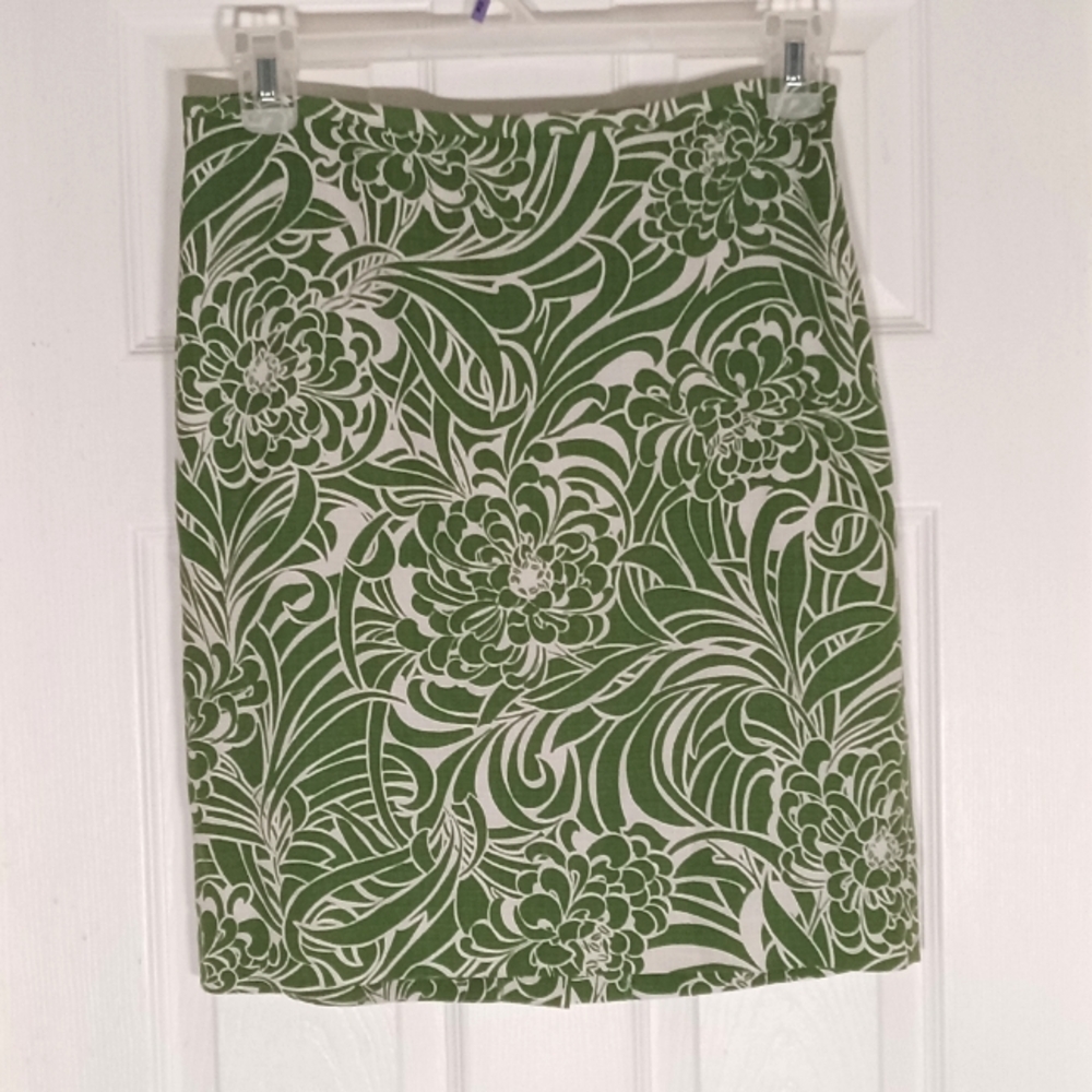 silk blend pencil skirt LOFT